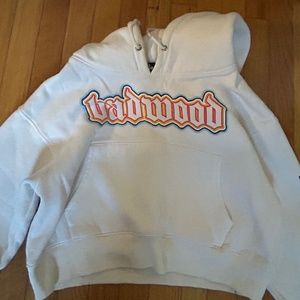 Badwood cropped hoodie